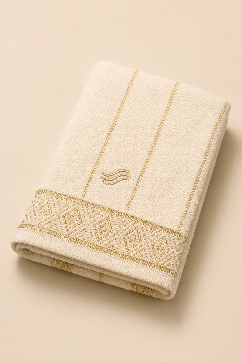 Serviette Soleil Or